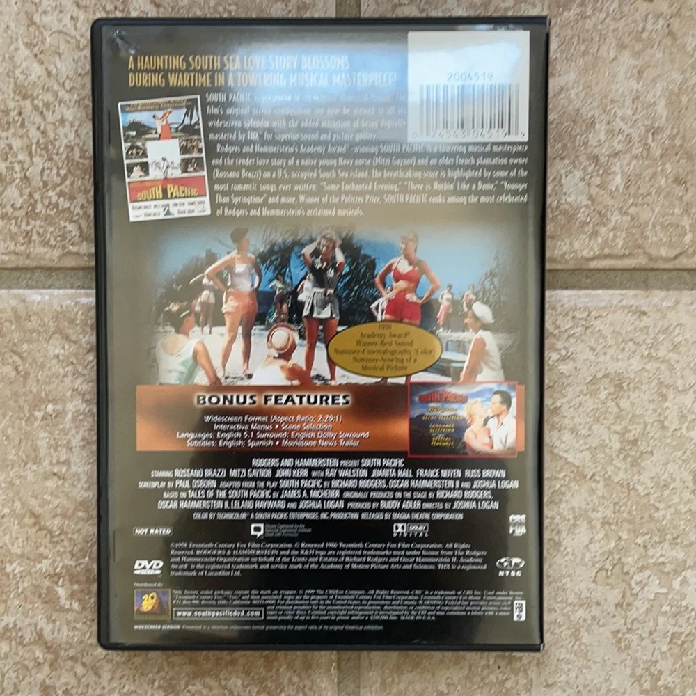 South Pacific Rodgers & Hammerstein Musical DVD - Picture 2 of 4